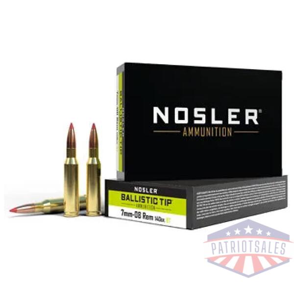 nosler 7mm-08 140gr bt 20/200