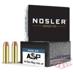 nosler asp 44 mag 240gr jhp 20/200