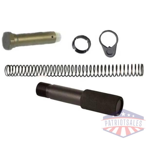 j&e pistol buffer tube combo - kit black