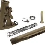 UTG STOCK ASSEMBLY AR-15 FDE - 6 POSITION MIL-SPEC