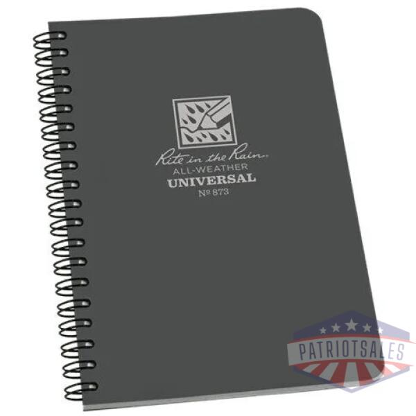 polydura side-spiral notebook (4.875'' x 7'')