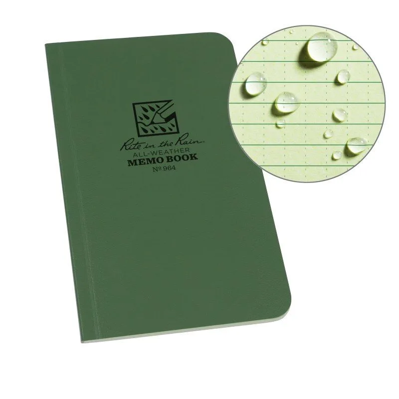 Rir-964 Field-flex universal memo book - green - image 1