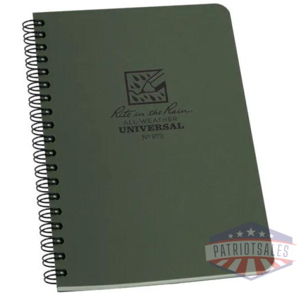 polydura side-spiral notebook (4.875'' x 7'')