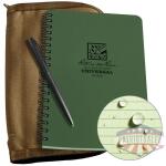 side spiral notebook kit - tan book / tan cover