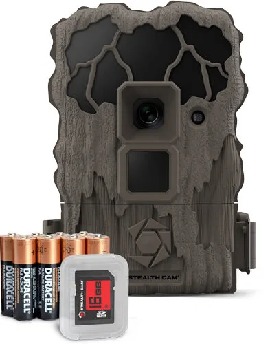 Stcqs20Ngk Stealth cam trail camera quick - set 20mp/720 batt/card no-glo - image 1