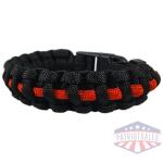Paracord Survival Bracelet, Thin Red Line