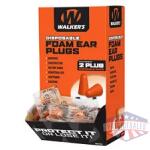 WALKER'S FOAM EAR PLUGS 200PK BOX