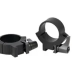 WARNE 1" QD .22 MED MATTE RINGS