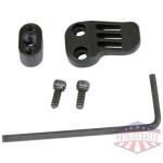 GUNTEC AR EXTENDED MAG CATCH - PADDLE RELEASE BLACK