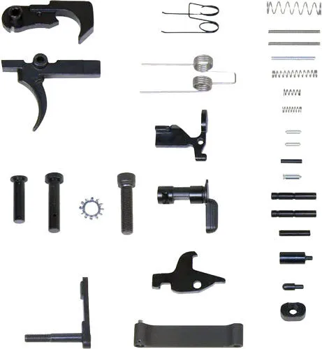 GUNTEC COMPLETE LOWER PARTS - KIT AR15 "WITHOUT GRIP"