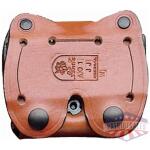DESANTIS DOUBLE MAG POUCH OWB - LEATHER SIG P365 TAN - Image 2
