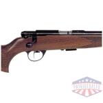 anschutz 1712 silhouette 22lr - 2-stg 21.6" blued monte-carlo