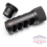 Area 419 Sidewinder Magnum Self Timing Muzzle Brake 338 cal Black Nitride 3/4-24
