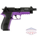 ati gsg firefly handgun .22 lr 13rd magazine(1) 4.9 threaded barrel purple frame
