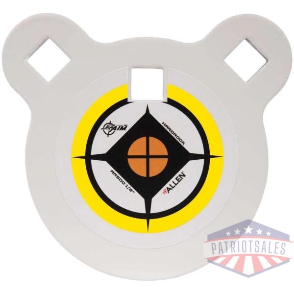 allen ez aim 4" hardrock ar500 gong shooting target 1/2"