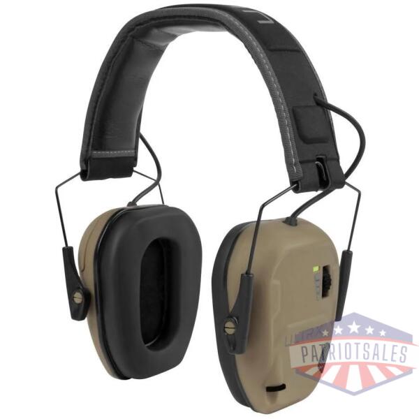 allen ultrx bionic electronic earmuff 22db fde