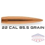 berger long range hybrid target rifle bullets .22 cal .224" 85.5 gr lrht 1000/ct
