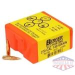 berger match grade hunting bullets .270 cal .277" 140 gr vld hunter 100/ct