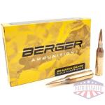 Berger 300 Norma Magnum 215gr Hybrid Target Match Grade Ammunition 20/rd