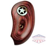 Bond Arms Extended Silver Star Grips Rosewood