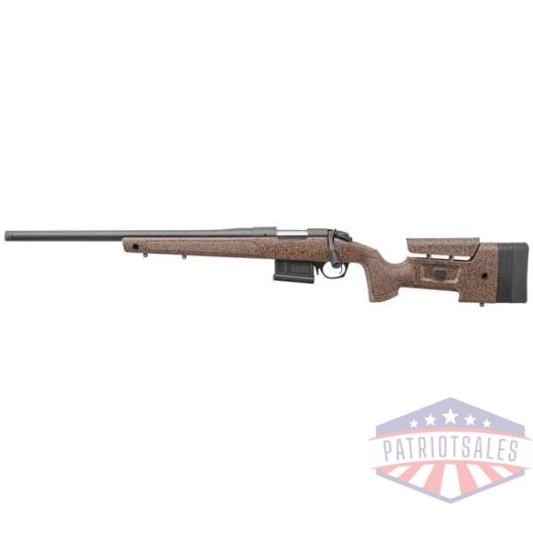bergara b-14 hmr left hand rifle 7 prc 5rd magazine(1) 24" threaded barrel molded mini chassis stock