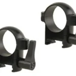 Burris 1" Zee Quick Detach Rings (Weaver Style) 1" Medium Matte