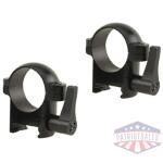 Burris 1" Zee Quick Detach Rings (Weaver Style) 1" Medium Matte
