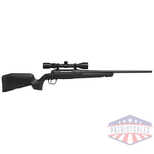 savage axis xp rifle .243 win 4rd magazine 22" barrel black synthetic stock 3-9x40 scope