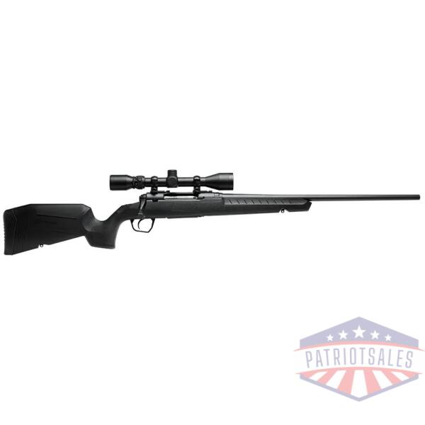 savage arms axis xp compact rifle 7mm-08 rem 4rd magazine 20" barrel black with 3-9x40 scope