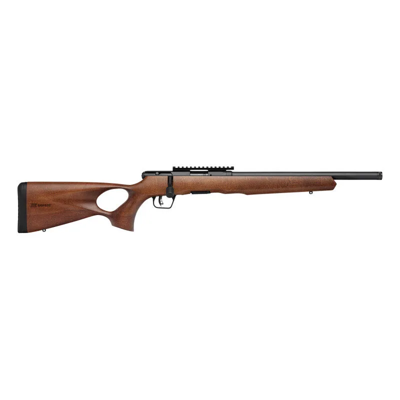 Https3A2F2Fmedia.chattanoogashooting.com2Fimages2Fproduct2Fbv705172Fbv70517-1 Savage arms b17 timber thumbhole rifle. 22 wmr 10rd 16. 5" 1/2x28 threaded barrel wood - image 1