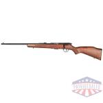 savage arms 93 g left hand rifle 22 wmr 5/rd magazine 21" barrel hardwood