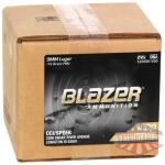 cci blazer brass handgun ammunition 9mm luger 115 gr. fmj 1145 fps 1000/ct (loose pack)