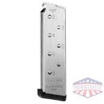 Chip McCormick 1911 Power Mag Handgun Magazine .45 ACP Stainless Steel 8/rd
