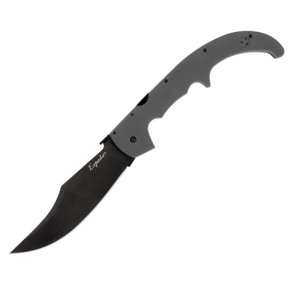 Https3A2F2Fmedia.chattanoogashooting.com2Fimages2Fproduct2Fcocs62Mgcgrbk2Fcocs62Mgcgrbk-1.Webp Cold steel espada xl folding knife 7-1/2" clip point blade grey - image 1