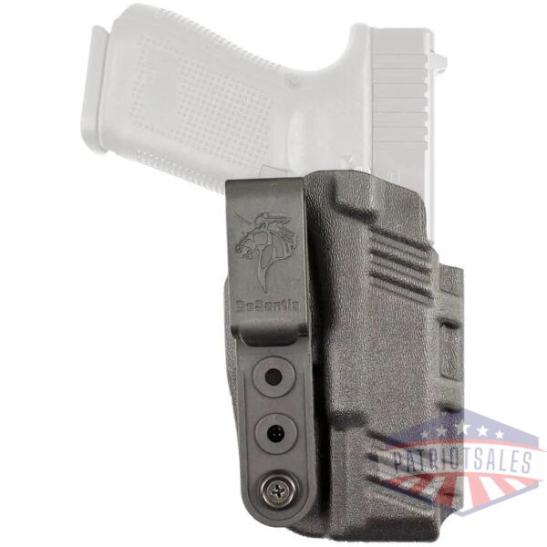 desantis #137 slim-tuk iwb holster for sig p365 with lima365/foxtrot 365 black ambi