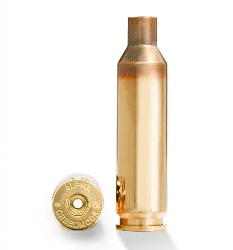 Https3A2F2Fmedia.chattanoogashooting.com2Fimages2Fproduct2Feaam6100Srp2Feaam6100Srp.webp Alpha munitions ultra premium unprimed brass cartridge cases 6mm creedmoor - small rifle primer 100/box - image 1