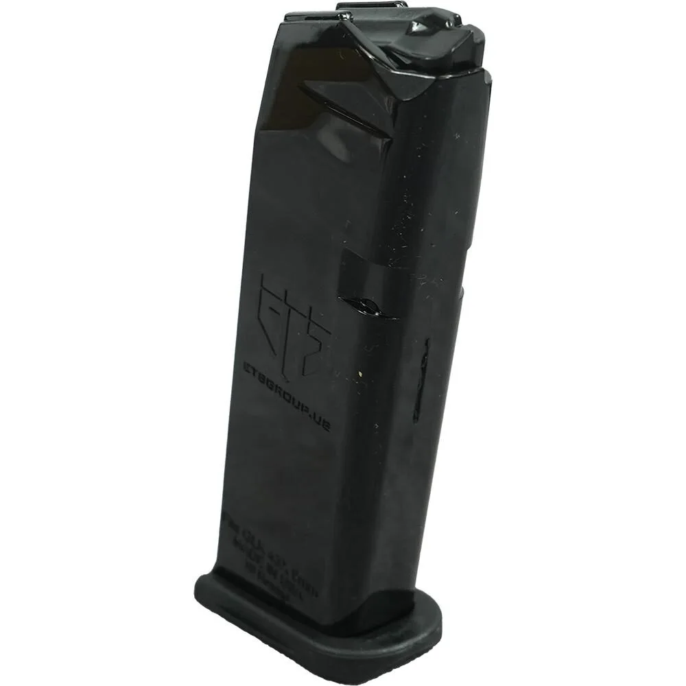 Https3A2F2Fmedia.chattanoogashooting.com2Fimages2Fproduct2Fehsmkglk43Xb2Fehsmkglk43Xb-1_2.Webp Elite tactical systems black gen 2 handgun magazine for glock 43x/48 9mm luger 10/rd bulk - image 1