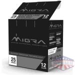 migra waterfowl steel shot shotshell 20 ga 3" 1 oz 1350 fps #4 #6 25/ct