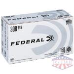 Federal American Eagle Rifle Ammunition .308 Win 150gr FMJ 2820 fps 50/ct