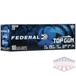 federal top gun shotshells 20 ga 2-3/4" 7/8oz 1210 fps #8 100/ct