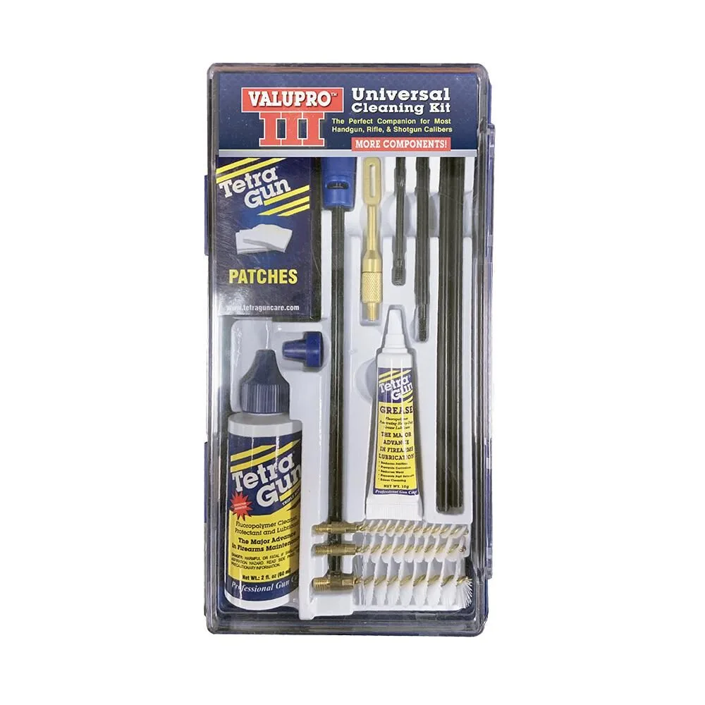 Https3A2F2Fmedia.chattanoogashooting.com2Fimages2Fproduct2Ffd758I2Ffd758I-1 Tetra valupro iii gun cleaning kit universal rifle/handgun/shotgun - image 1