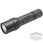 Surefire G2X Pro 15/600 Lumen LED Flashlight - Polymer & Aluminum Click Style Switch - Black