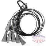 Higdon Outdoors Battleship Rig 36" with 4oz Weight 6pk