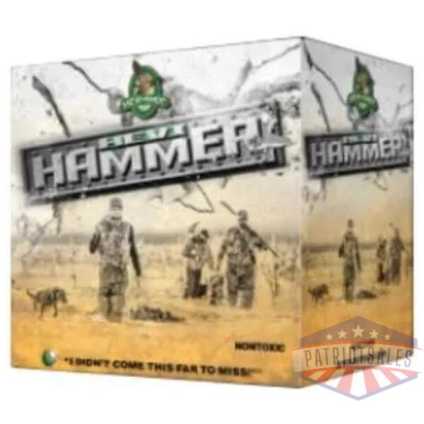 hevi-shot hevi hammer shotshells 12ga  3" 1-1/4oz 1500 fps #bb 25/ct
