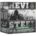 HEVI-Shot HEVI-Steel Shotshells 12ga 3" 1-3/8oz 1450 fps #2 25/ct