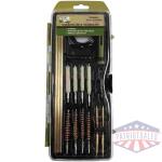 tacshield sport ridge universal rifle 25pc kit w/ brass rods - hard case