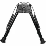 TacShield Heavy Duty Bi-pod Pivot Adjustable 9"-13" Matte Black