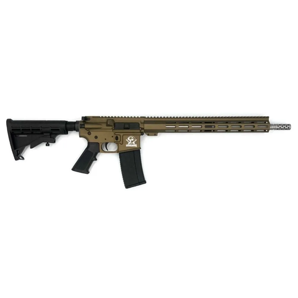 Https3A2F2Fmedia.chattanoogashooting.com2Fimages2Fproduct2Fiqgl15Ca223Ssbrz2Fiqgl15Ca223Ssbrz-1.Webp Glfa 223 wylde rifle. 223 wylde 10rd magazine 16" barrel bronze cerakote ca compliant - image 1
