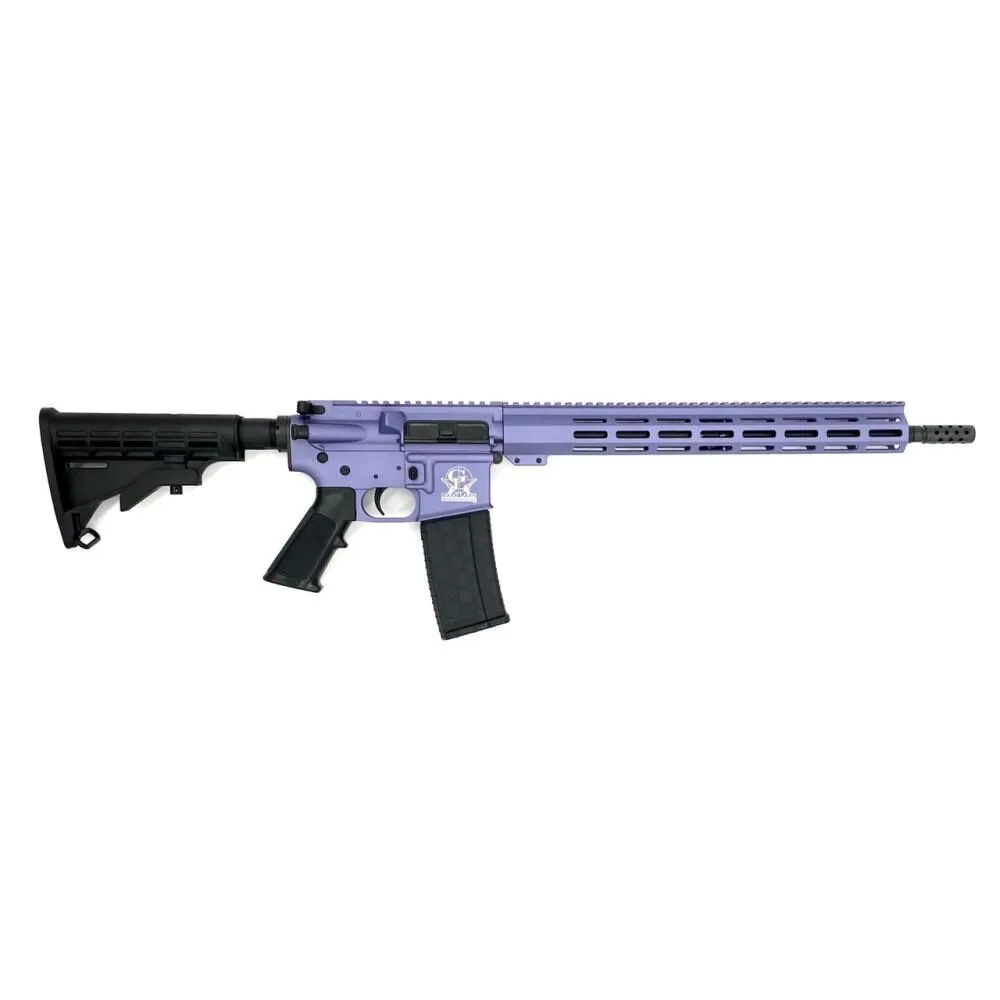 Https3A2F2Fmedia.chattanoogashooting.com2Fimages2Fproduct2Fiqgl15Ca223Ssorc2Fiqgl15Ca223Ssorc-1 Glfa ar-15 rifle. 223 wylde 10rd magazine 16" threaded barrel wild orchid with 15. 25" handguard ca compliant - image 1