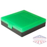 berry's ammo box #008 - (.40/45 acp/10mm) zombie green & black -100 rds